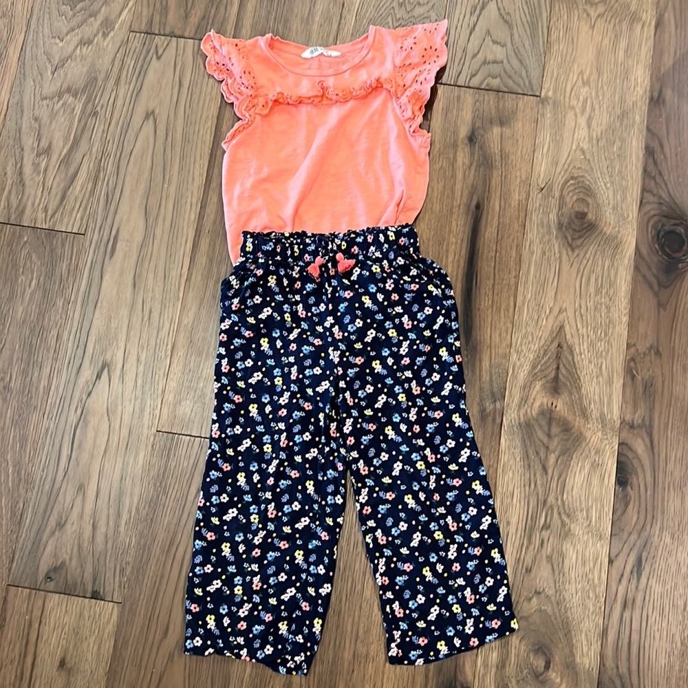 H&M Two Piece Set/Outfit Girls 6/7